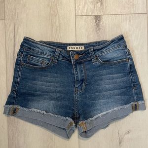 Encore shorts.